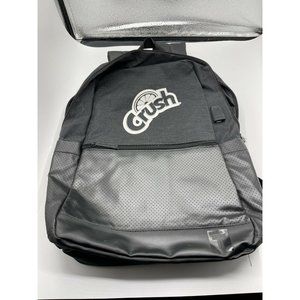 Crush Soda Branded Laptop Backpack By Leeds Black With USB Plugin by Leeds